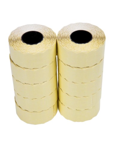 Etiquettes blanches 12x26 mm - lot 15 000 pour GH001