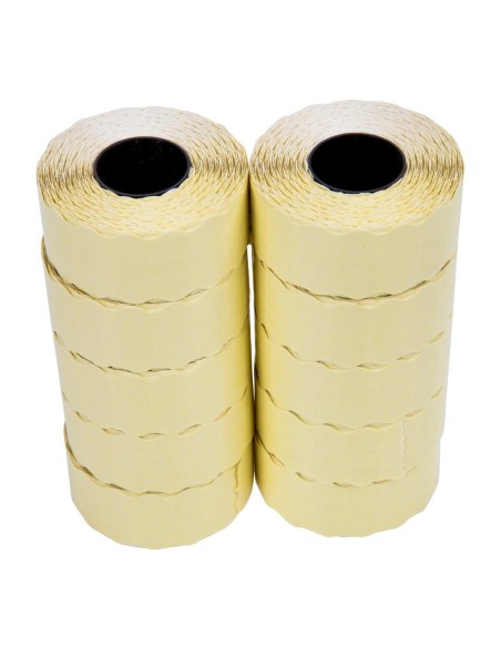 Etiquettes blanches 12x26 mm - lot 15 000 pour GH001