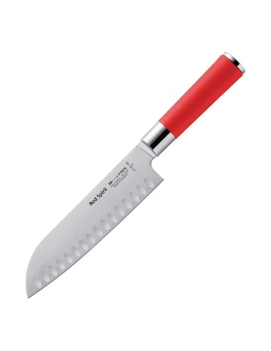 Couteau Santoku alvéolé Dick Red Spirit 180mm - 190g