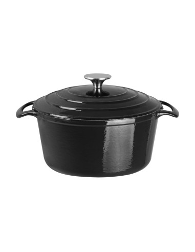 Cocotte ronde noire Vogue 3.2L - Fonte antiadhésive