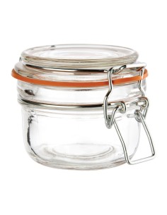 Bocaux à conserve Vogue 125 ml - Lot de 6 - Fermeture hermétique