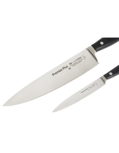 Ensemble cadeau 2 couteaux Dick Premier Plus - Noir