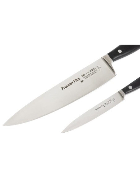 Ensemble cadeau 2 couteaux Dick Premier Plus - Noir