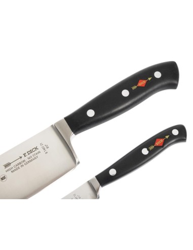 Ensemble cadeau 2 couteaux Dick Premier Plus - Noir