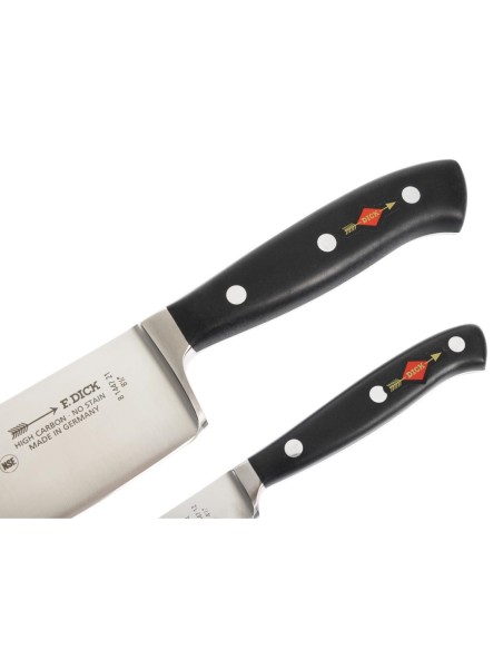 Ensemble cadeau 2 couteaux Dick Premier Plus - Noir