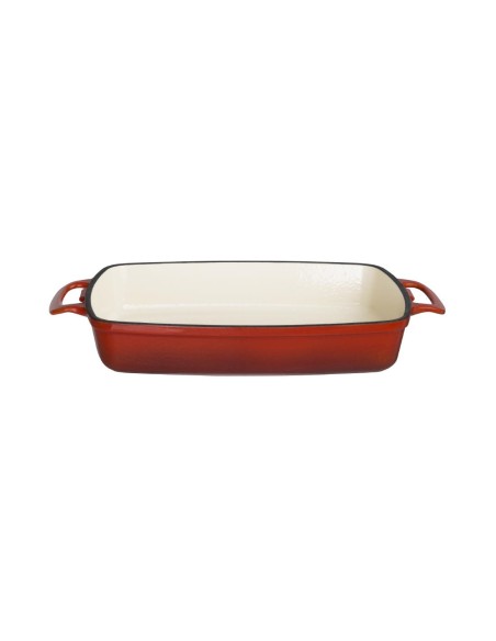 Plat en fonte Vogue rouge 2,8L - cuisson et service