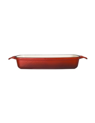 Plat en fonte Vogue rouge 2,8L - cuisson et service