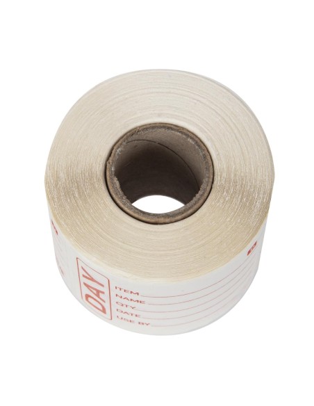 Etiquettes alimentaires solubles Hygiplas - Lot de 250