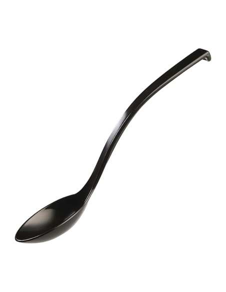 Cuillère traiteur APS noire - lot de 6