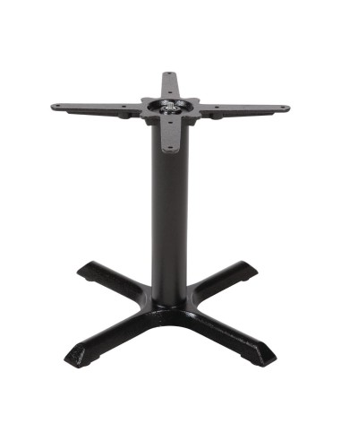 Pied de table basse Bolero en fonte - noir mat
