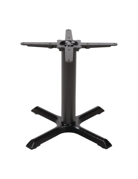 Pied de table basse Bolero en fonte - noir mat