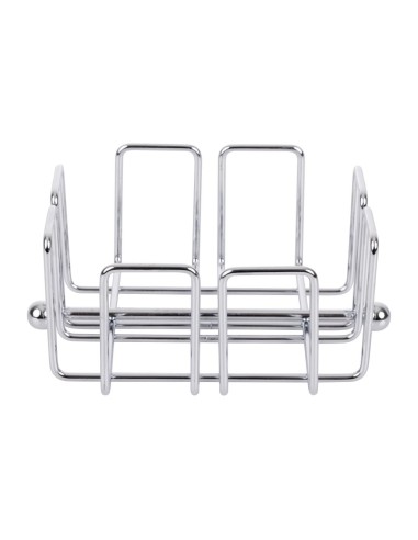 Porte-serviettes cocktail lesté Olympia 140x140mm - inox