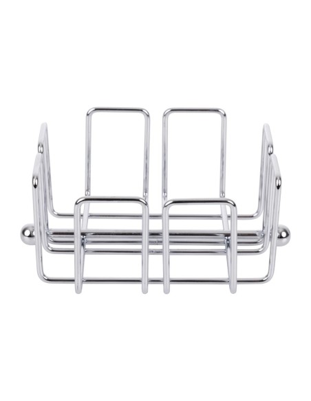 Porte-serviettes cocktail lesté Olympia 140x140mm - inox