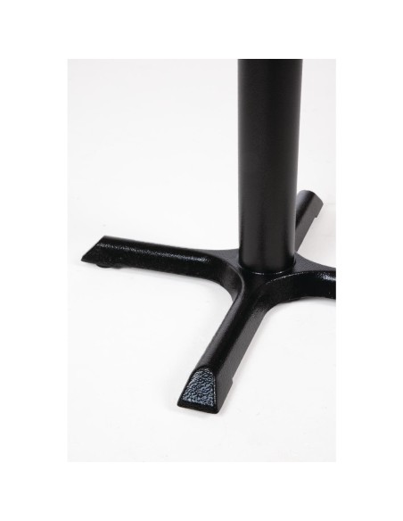 Pied de table basse Bolero en fonte - noir mat