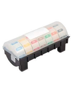 Kit étiquettes alimentaires solubles Hygiplas 24mm - 7x250