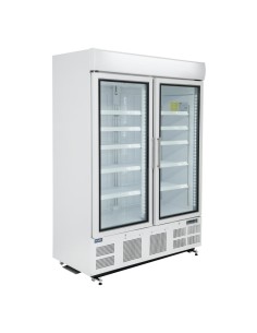 Vitrine réfrigérée négative deux portes Polar Série G 920L