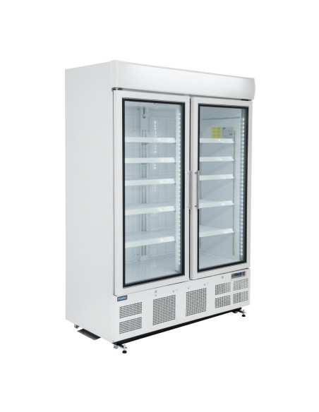 Vitrine réfrigérée négative deux portes Polar Série G 920L