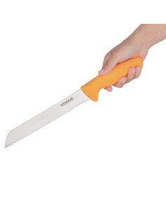 Couteau à pain Soft Grip Pro Vogue 20cm - Jaune 2