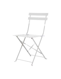 Chaise de terrasse pliantes en acier gris Bolero - lot de 2 2