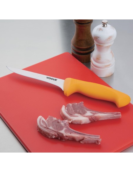 Couteau à désosser Soft Grip Pro Vogue 15cm - Jaune