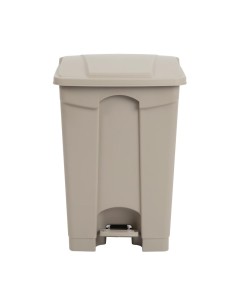 Poubelle à pédale Jantex beige 45L - Hygiénique et robuste