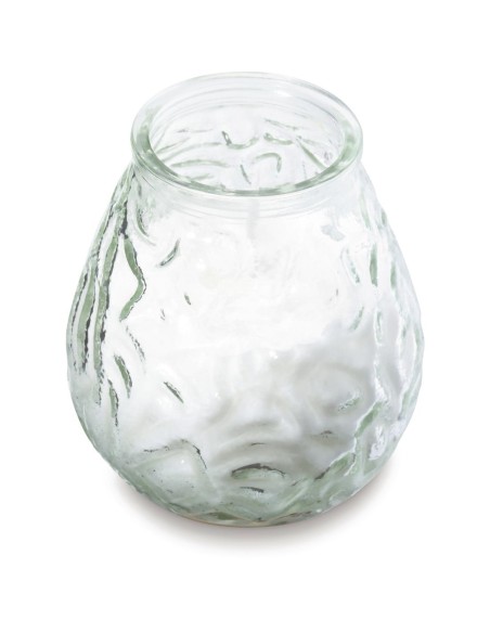 Bougies vénitiennes Bolsius Low Boy transparentes - Lot de 12