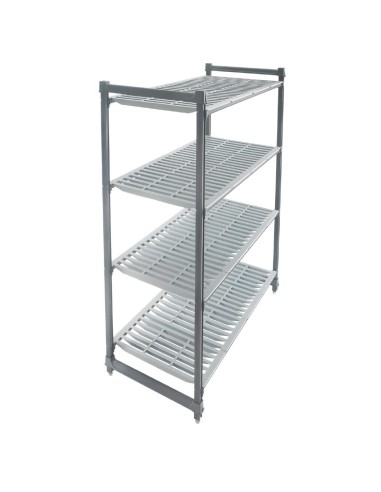 Unité 4 étagères claire-voie Cambro 1830x915x460 mm