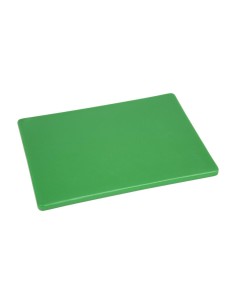 Petite planche à découper verte Hygiplas - 12x305x229 mm