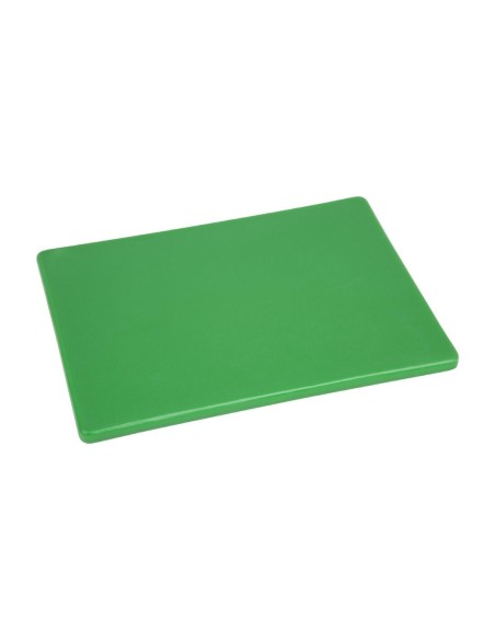 Petite planche à découper verte Hygiplas - 12x305x229 mm