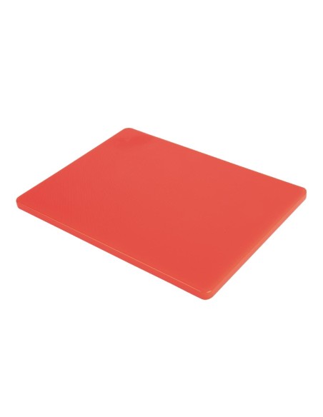 Petite planche à découper rouge Hygiplas 12x305x229 mm