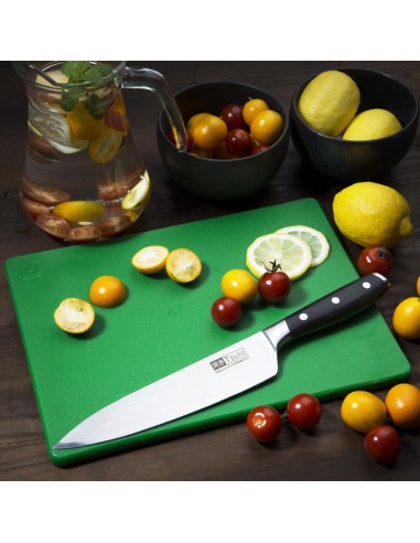 Petite planche à découper verte Hygiplas - 12x305x229 mm