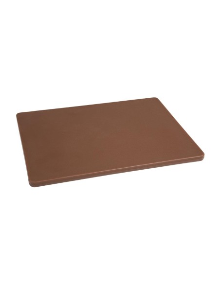 Petite planche à découper Hygiplas marron - 12x305x229 mm