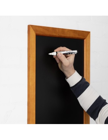 Ardoise murale cadre en bois Olympia - 365x515 mm