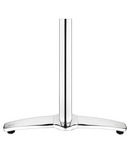 Pied de table double aluminium Bolero - lot de 2