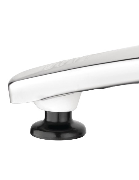 Pied de table double aluminium Bolero - lot de 2
