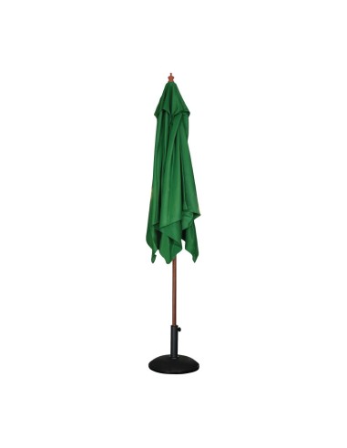 Parasol carré Bolero 2,5m vert - Ombre et protection