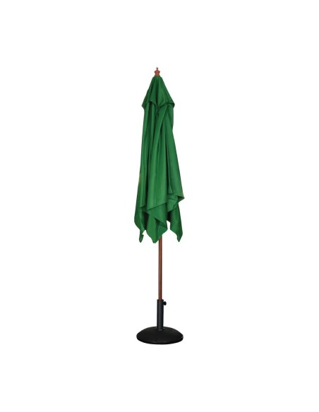 Parasol carré Bolero 2,5m vert - Ombre et protection