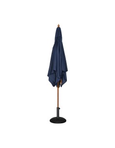 Parasol carré Bolero 2,5 m bleu marine - 2,73 x 2,5 m 2