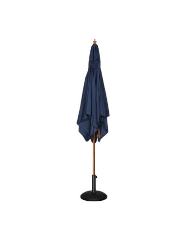 Parasol carré Bolero 2,5 m bleu marine - 2,73 x 2,5 m