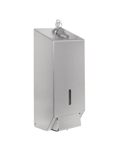 Distributeur de savon liquide Jantex 1 L - acier inoxydable