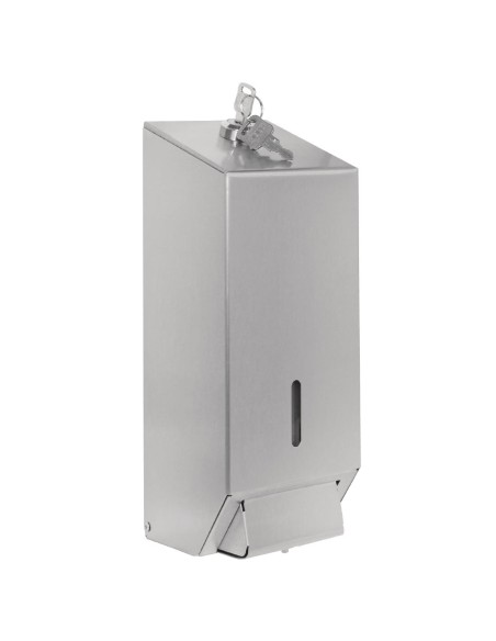 Distributeur de savon liquide Jantex 1 L - acier inoxydable