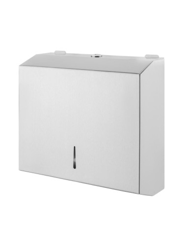 Distributeur d'essuie-mains Jantex en inox - solide et hygiénique