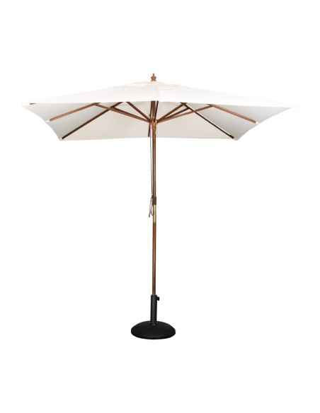 Parasol carré Bolero 2,5m crème - Ombre et protection