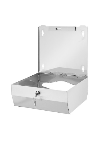 Distributeur d'essuie-mains Jantex en inox - solide et hygiénique