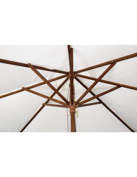 Parasol carré Bolero 2,5m crème - Ombre et protection
