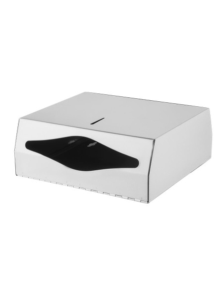 Distributeur d'essuie-mains Jantex en inox - solide et hygiénique