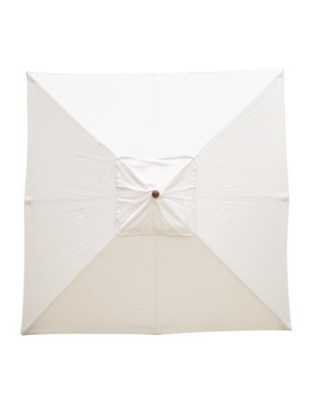 Parasol carré Bolero 2,5m crème - Ombre et protection