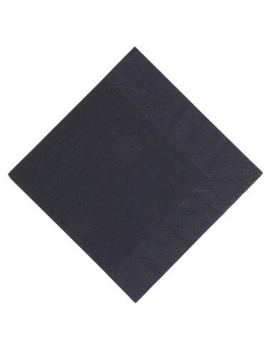 Serviettes snacking noires Duni 330 mm - 1000 pcs