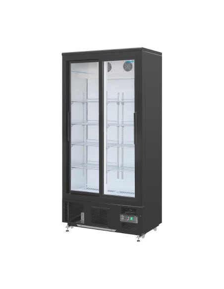 Arrière-bar vertical double porte Polar Série G - 490 L