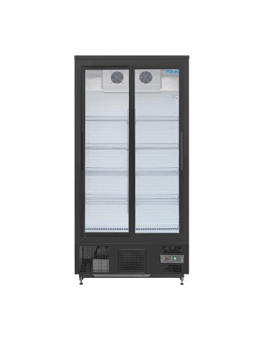 Arrière-bar vertical double porte Polar Série G - 490 L